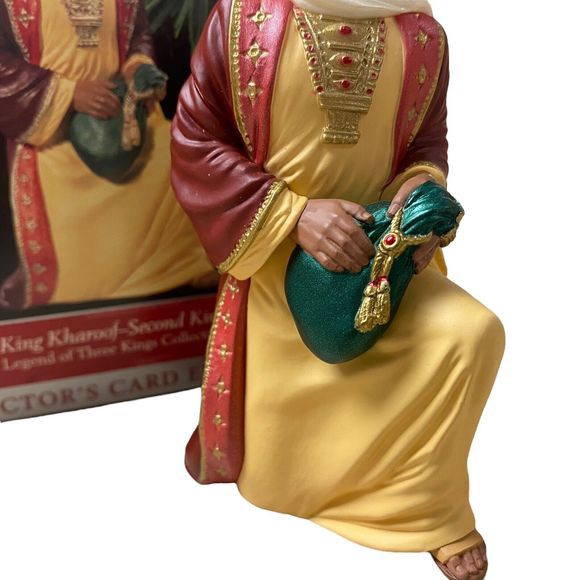 Hallmark Keepsake Christmas Ornament King Kharoof Second King In Series 1998 - Picture 4 of 9